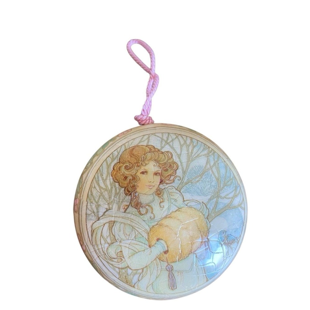 Victorian Lady by Barry Patch Reflections Decoupage Hanging Ornament Holiday